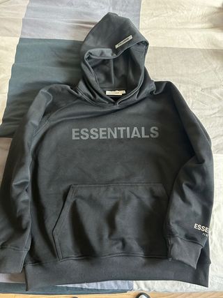 Sudadera Essentials Negra