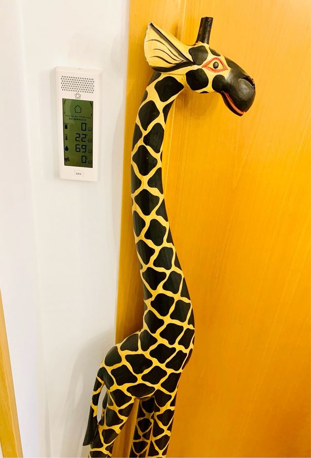 Jirafa Decorativa Madera