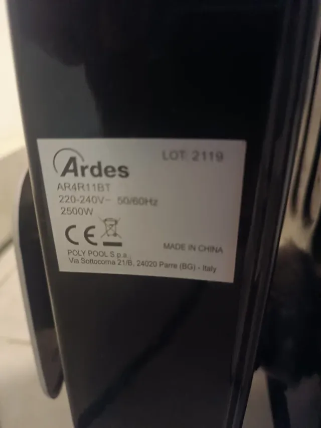 Calefactor Ardes AR4R11BT 11