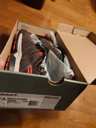 Zapatos Timberland Hombre Marrón/Naranja Talla 41.