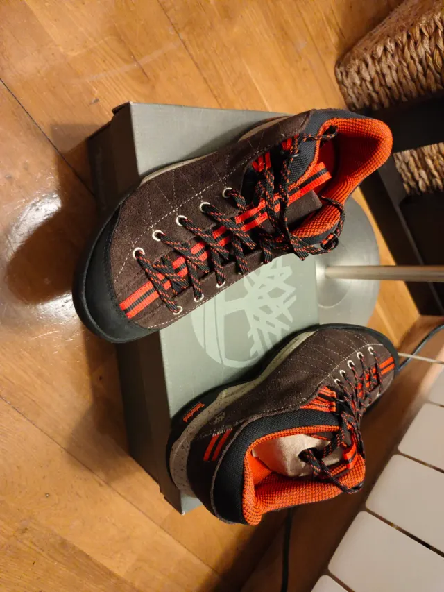 Zapatos Timberland Hombre Marrón/Naranja Talla 41.