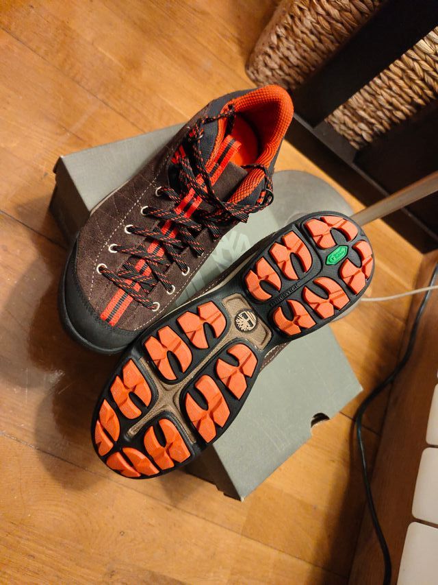 Zapatos Timberland Hombre Marrón/Naranja Talla 41.