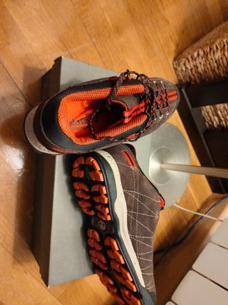 Zapatos Timberland Hombre Marrón/Naranja Talla 41.