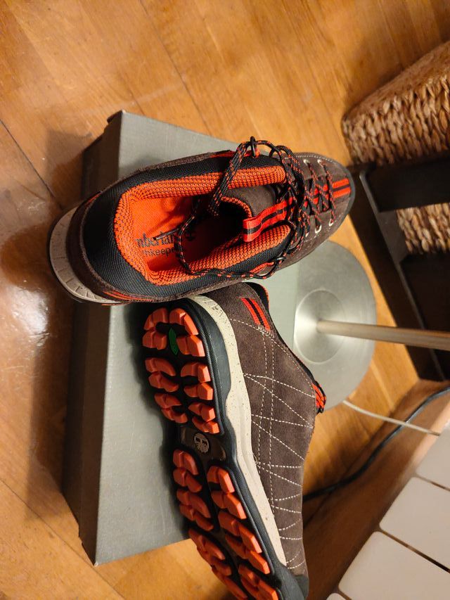 Zapatos Timberland Hombre Marrón/Naranja Talla 41.