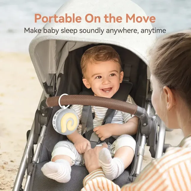 Lampara y Sonido relajante Bebé Dreamegg