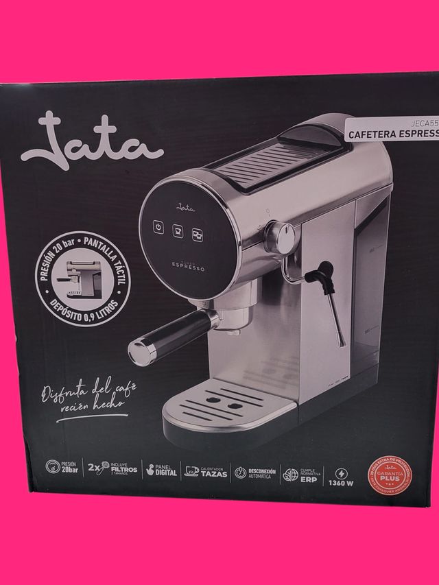 CAFETERA ESPRESSO SEMI AUTOMATICA JATA JECA5505