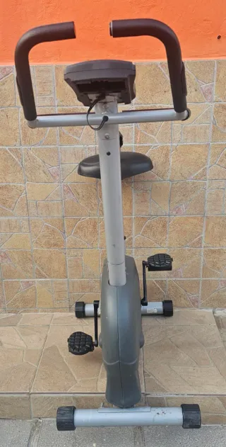 Bicicleta Estática Gris Boomerang