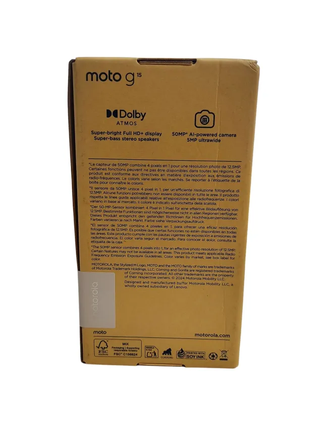 Motorola Moto G15 4GB 128GB Verde Iguana