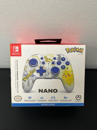 Mando PowerA Nano Pokémon Pikachu Switch