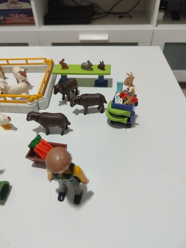 Playmobil Granja Animales y Cuidadores