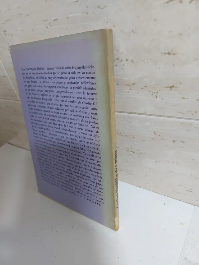 Discurso de Onofre - Carlos Castilla del Pino