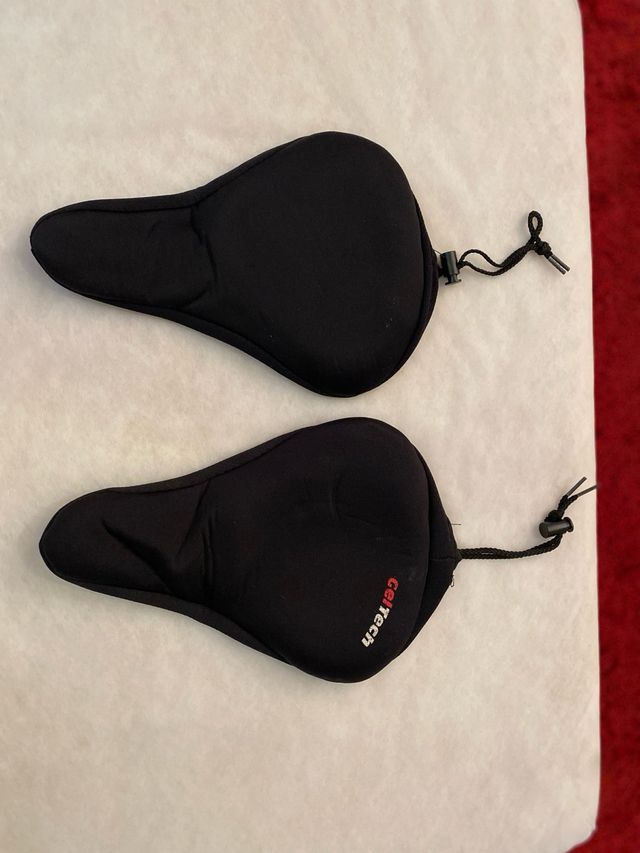 Cojín sillín bicicleta negro Geltech