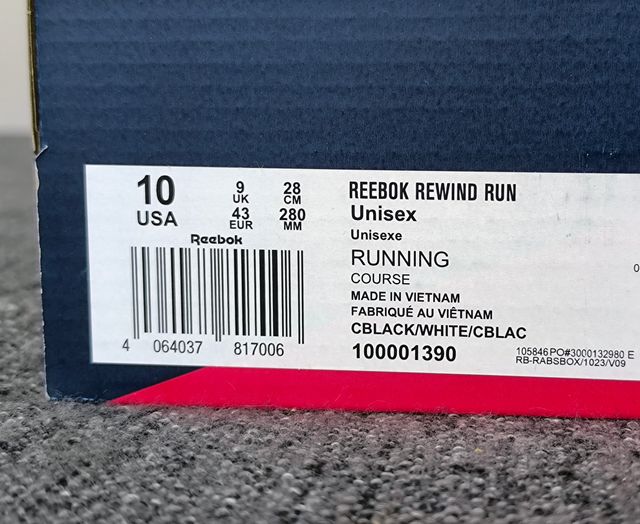 Zapatillas Reebok Rewind Talla 43 (A ESTRENAR)