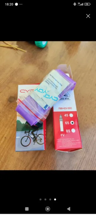 2 Cámaras de TPU para Bicicleta