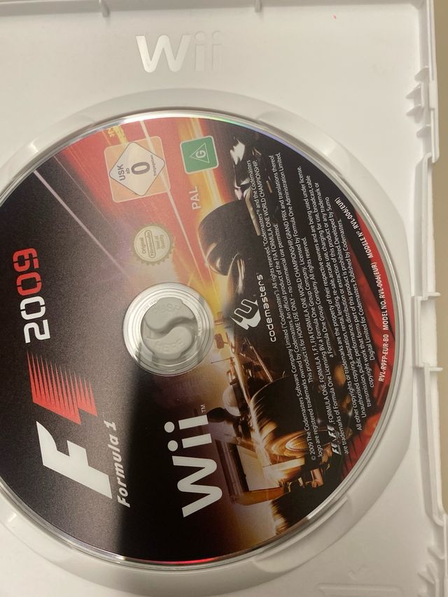 Juego Wii F1 2009 Fórmula 1