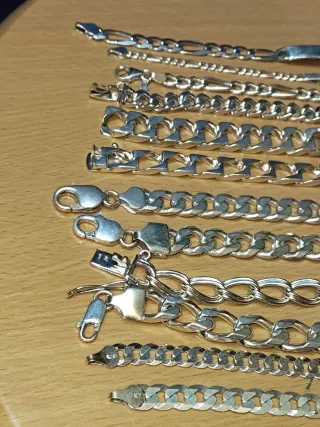 Pulsera Esclava Plata