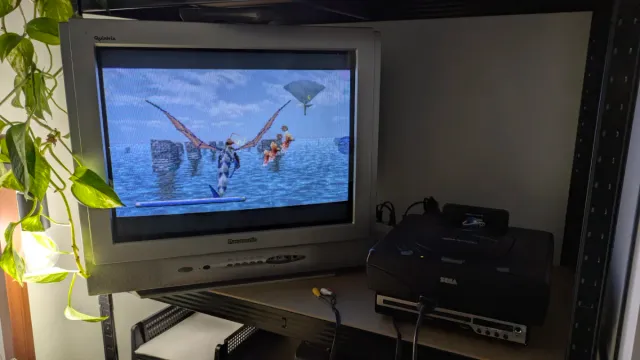 Consola Sega Saturn Negra + Accesorios