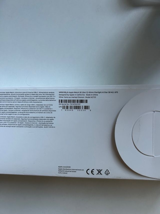 APPLE WATCH SE 2 GEN