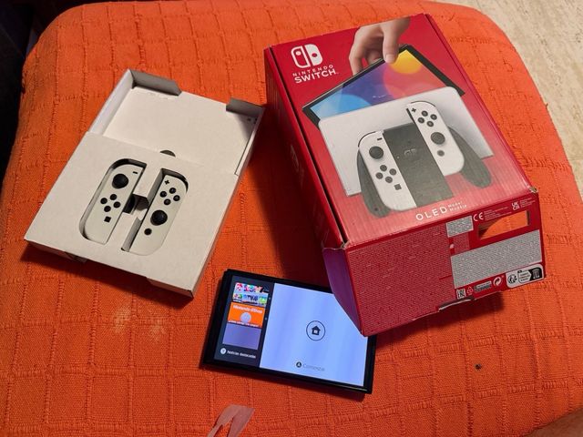 Nintendo Switch OLED Blanca