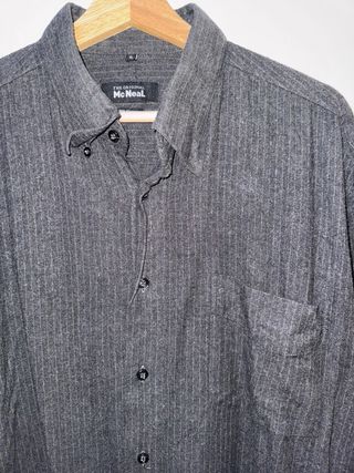 Camisa Goth Vintage Rayas McNeal XL