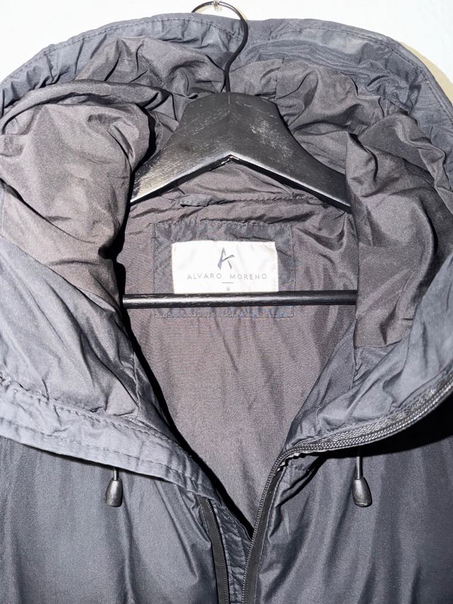 Chaquetón Álvaro Moreno Talla M Negro
