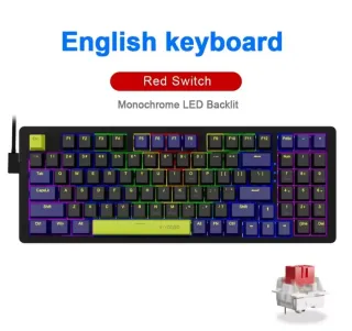 Teclado Mecánico EYOOSO RGB