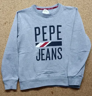 Sudadera Pepe Jeans niño gris multicolor