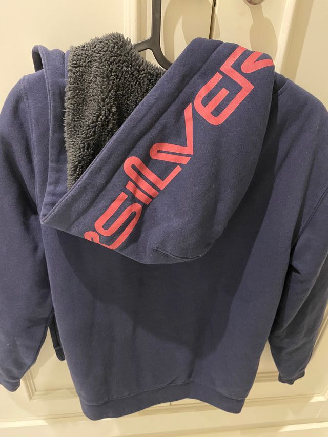 Sudadera niño QuickSilver azul best wave azul