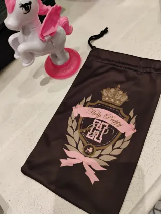 Gafas de sol Holy Preppy negras y doradas/amarillo