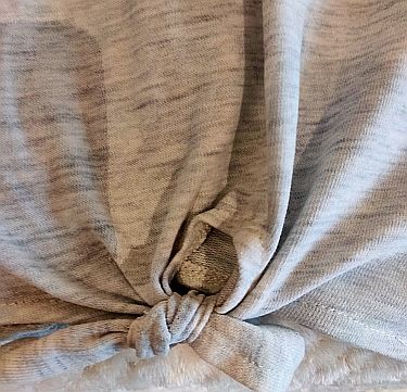 Camiseta gris New York nudo