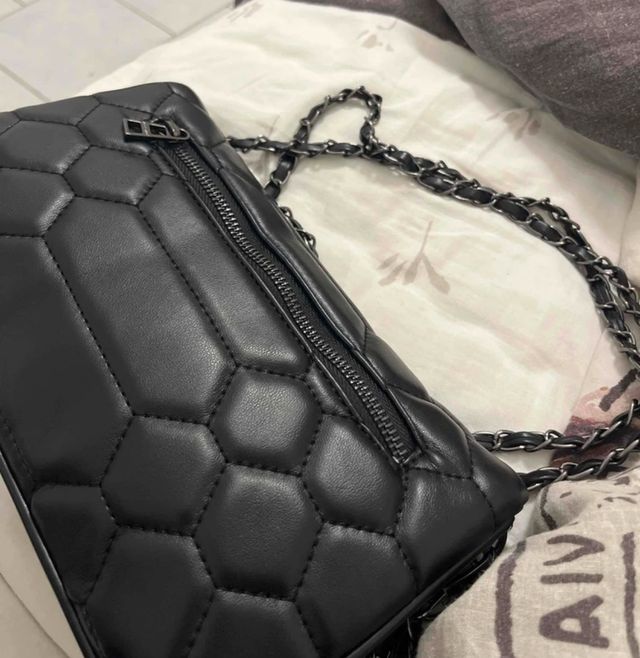 Bolso Zadig & Voltaire Rock negro acolchado