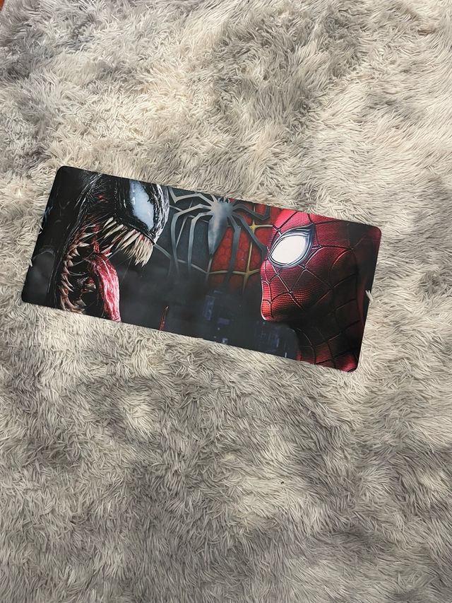 Tappetino Gaming/Mousepad–Spider Man e venom NUOVO