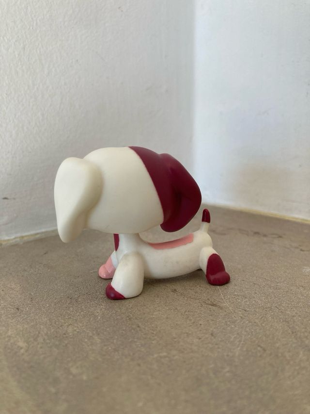 Littlest Pet Shop OOAK Hand Painted Black Dachshun