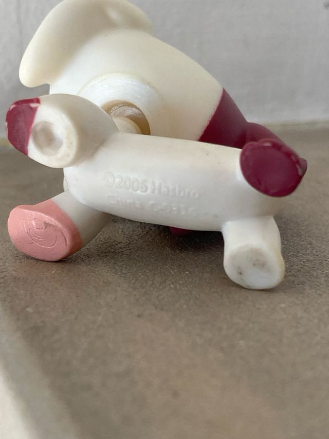 Littlest Pet Shop OOAK Hand Painted Black Dachshun