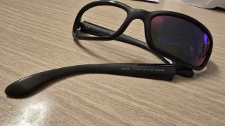 Gafas de sol Ray-Ban RB4037 negras/moradas,,