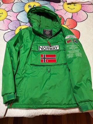 Chaqueta Geographical Norway Talla M Verde