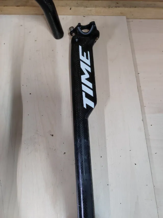 Manillar y tija TIME carbono
