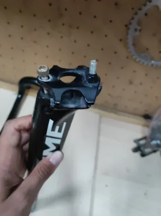 Manillar y tija TIME carbono