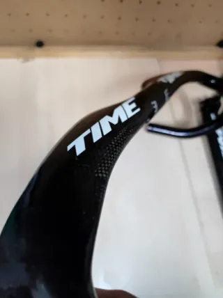 Manillar y tija TIME carbono