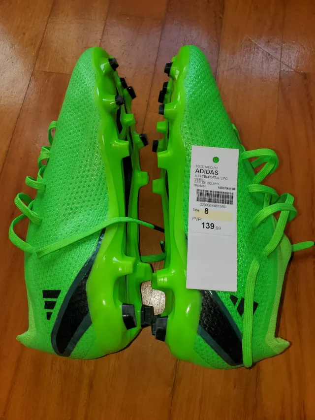 Botas de fútbol Adidas verdes Hierba artificial