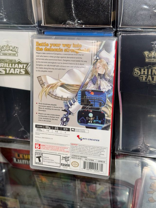 Bloodstained Curse of the Moon 2 Switch