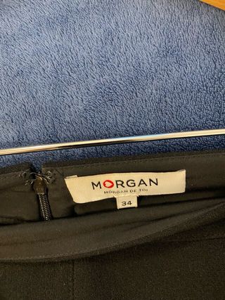 Falda pantalón Morgan negra