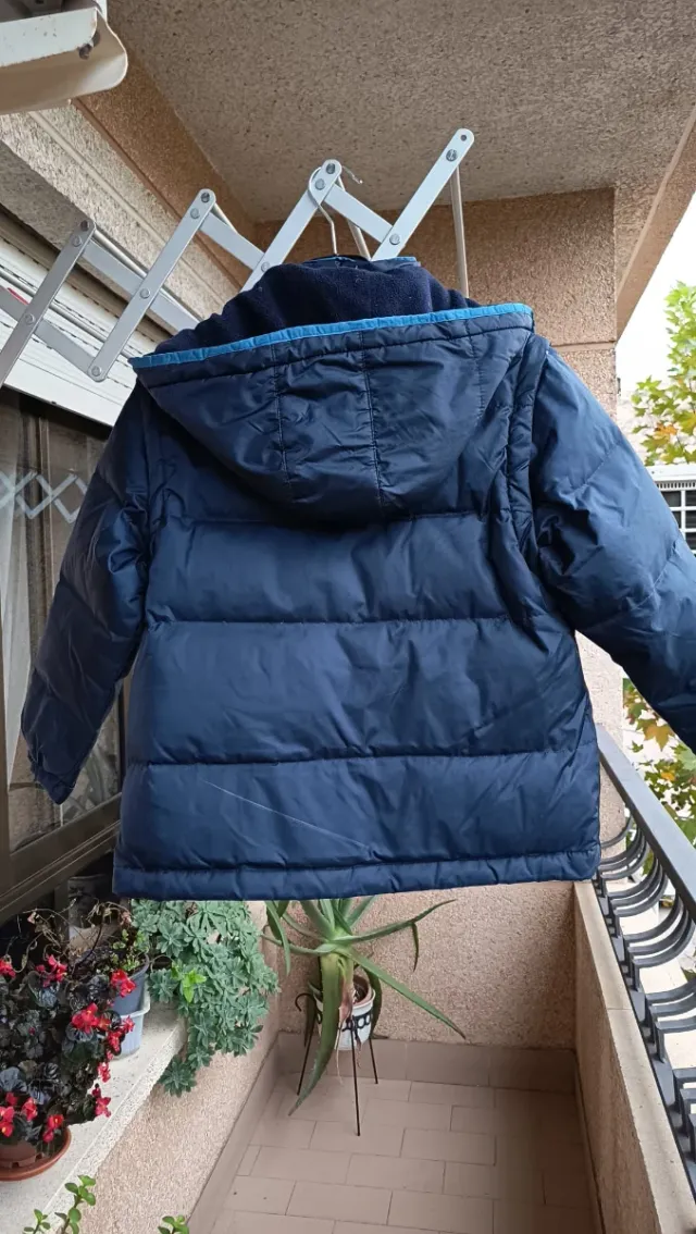 Anorak plumífero niño talla 7 años.