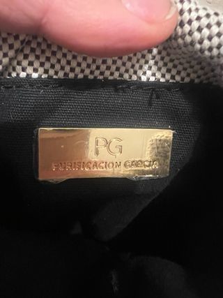 Bolso Purificación García Granate