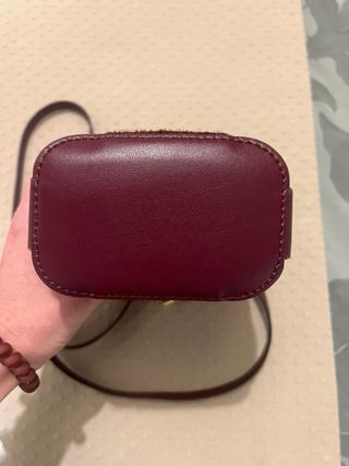 Bolso Purificación García Granate