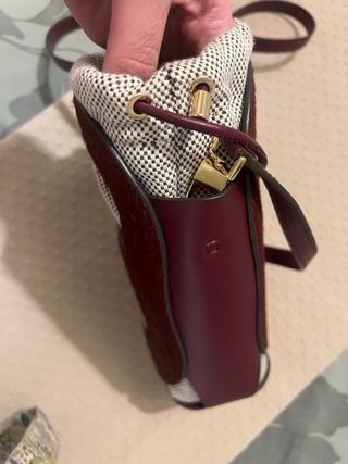 Bolso Purificación García Granate