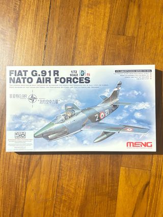 Meng Fiat G.91R NATO Air Forces 1/72 Kit montaggio