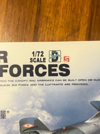 Meng Fiat G.91R NATO Air Forces 1/72 Kit montaggio