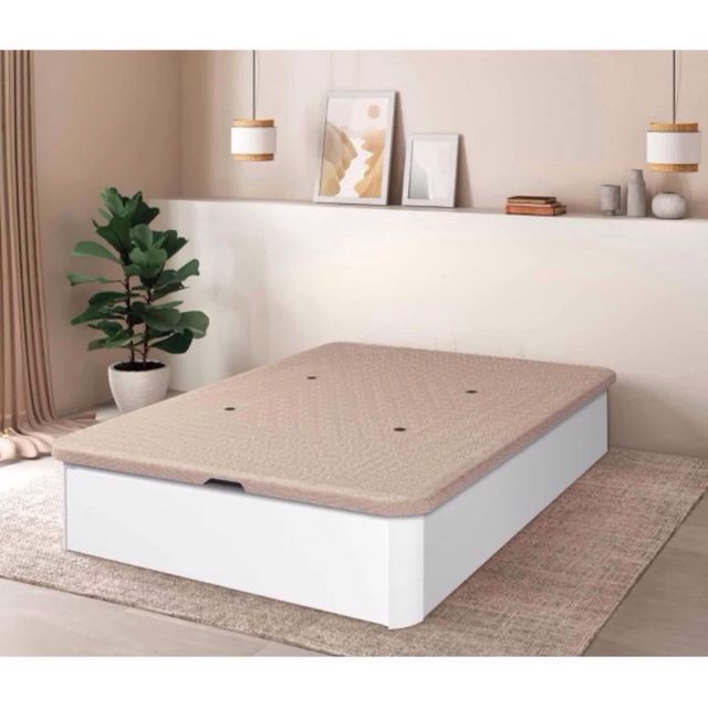 Canapé abatible madera y tela