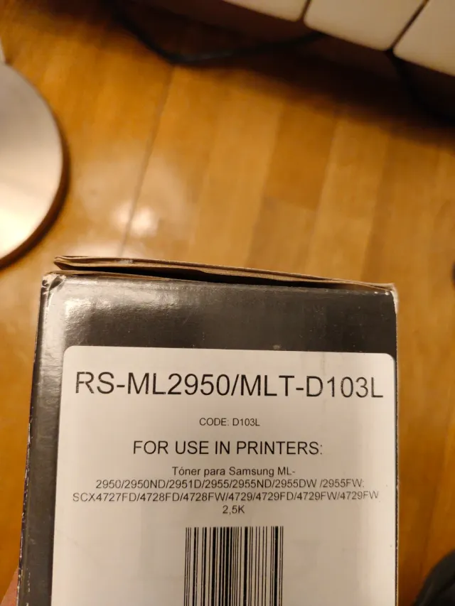 Tóner Samsung ML-2950 MLT-D103L